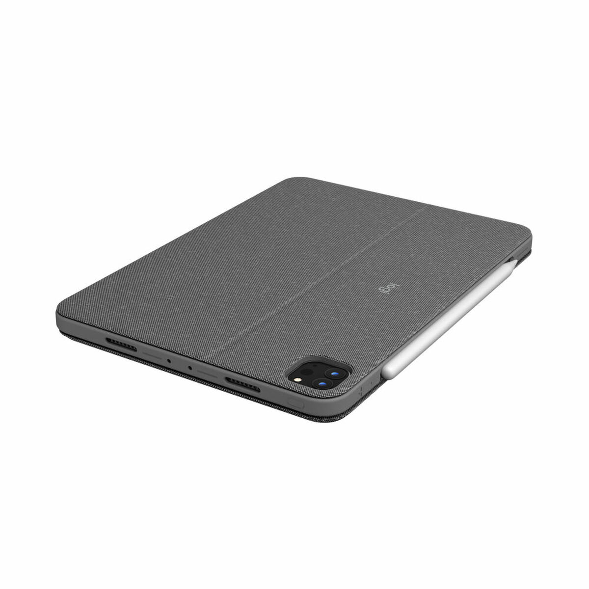Fodral för iPad + Tangentbord Logitech 920-010145 Grå QWERTY
